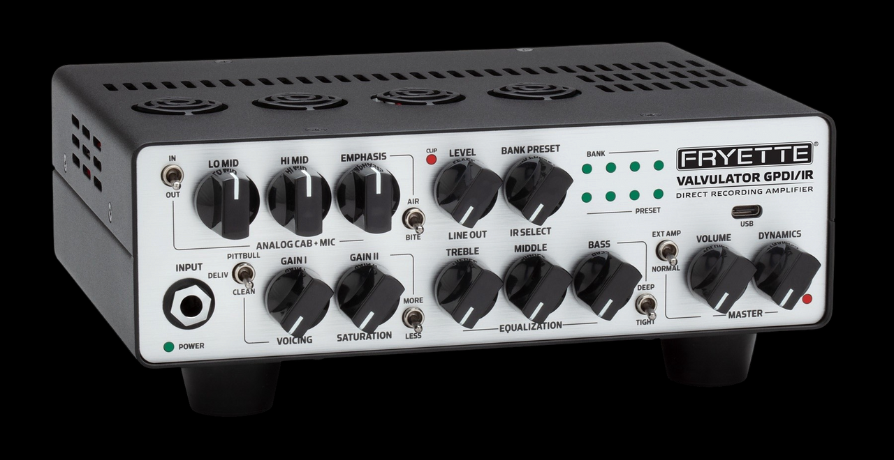 Fryette Valvulator® GPDI/IR - Direct Recording Tube Amplifier