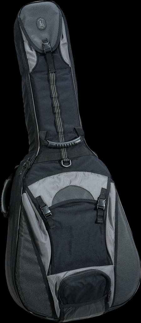 Levy's CPS20 Pro Series Acoustic Guitar Gig Bag in Grey/Black