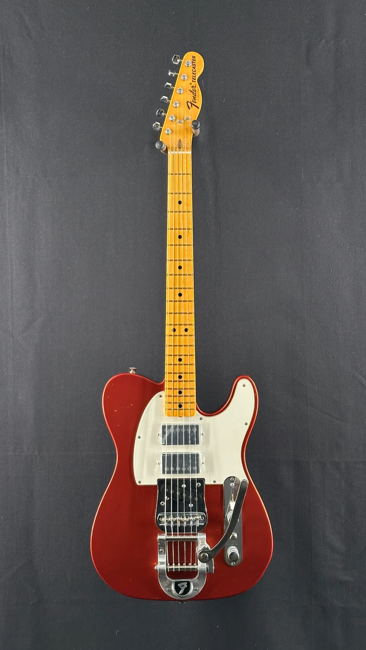 Fender Stories Collection Mike Campbell Red Dog Telecaster - Red Dog Red - Front Whole