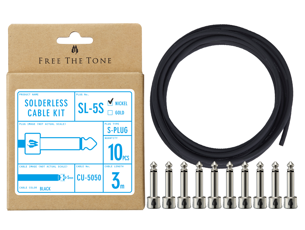 FREE THE TONE SOLDERLESS CABLE KIT 【公式通販】