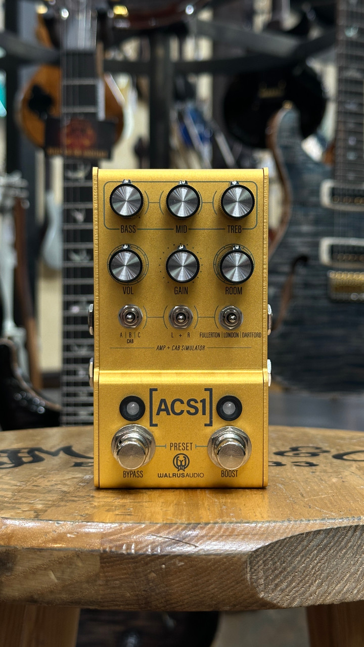 Demo Walrus Audio MAKO Series ACS1 Amp + Cab Simulator