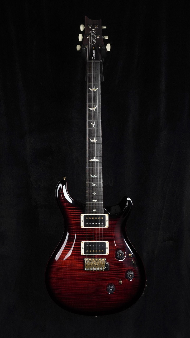 2025 PRS Custom 24 Piezo with 10-Top in Fire Smokeburst 2025 PRS Custom 24 Piezo with 10-Top in Fire Smokeburst