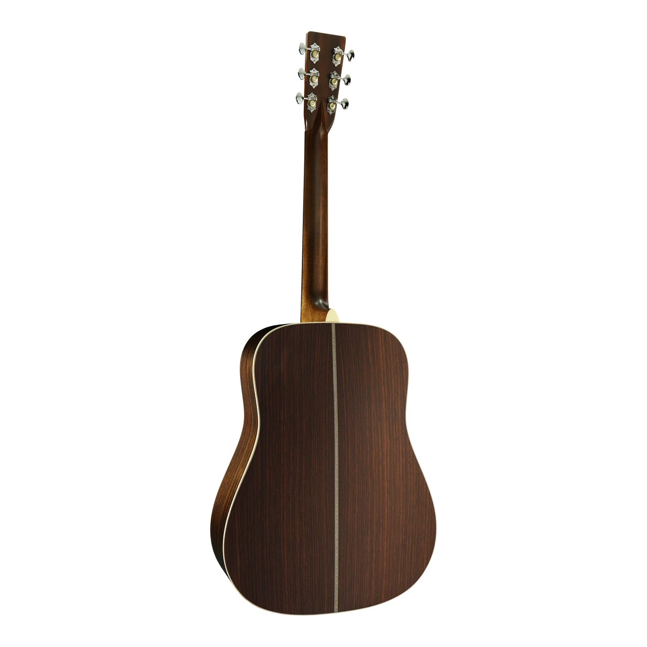 Martin Standard Series HD-28 Rosewood Dreadnought Acoustic Guitar - Natural Gloss - Back Whole