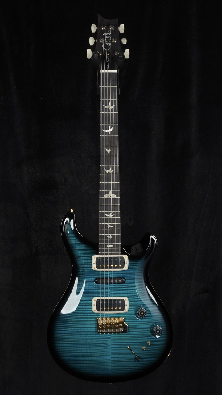 PRS Modern Eagle V in Carroll Blue Wraparound Smokeburst  with Ten Top