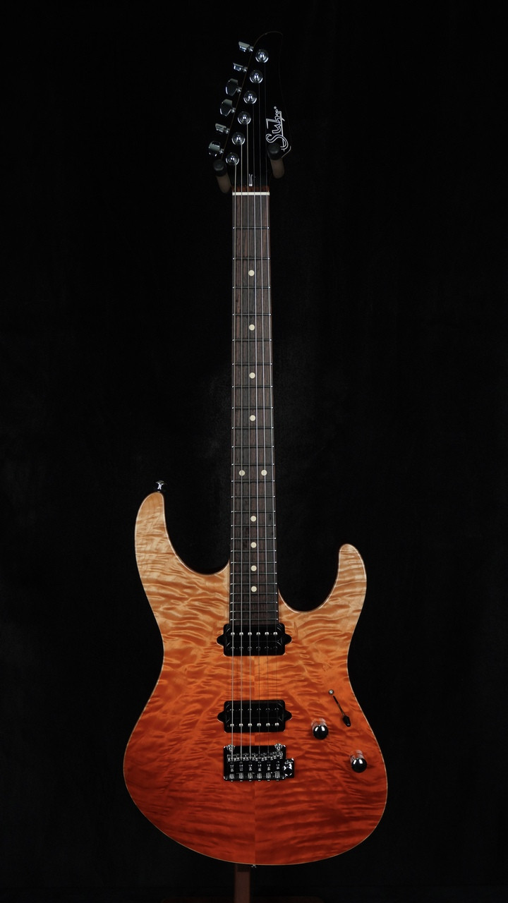 Suhr Modern Set Neck Limited Edition in Orange Fade