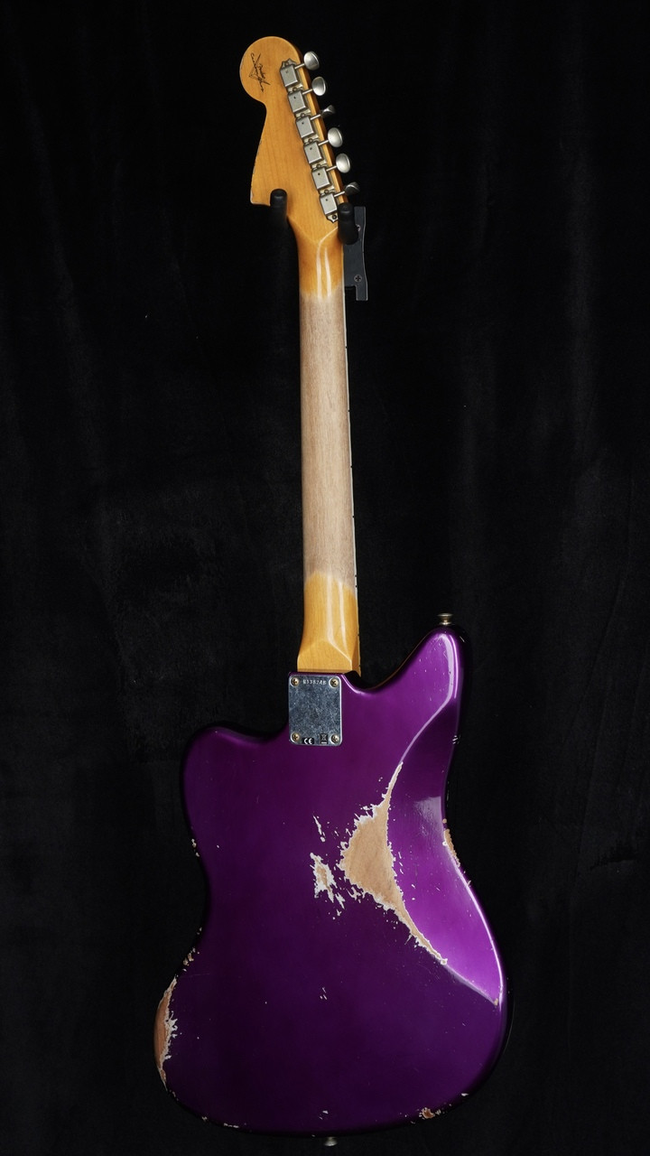 Fender Custom Shop Heavy Relic '65 Jaguar in Purple Metallic