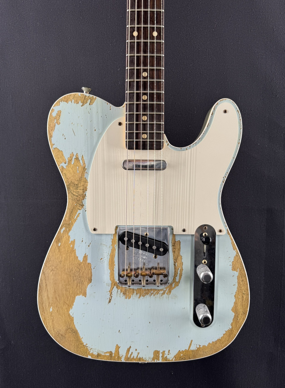 ★CustomOrder Relic SonicBlue Telecaster The Guitar Sanctuary | Preowned | Fender | Telecaster | Double