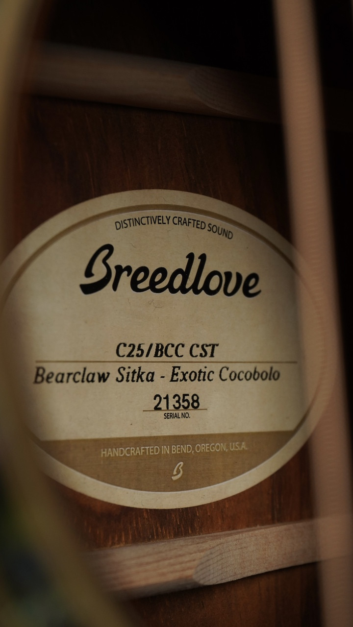 The Guitar Sanctuary | Preowned | Breedlove | Custom C25