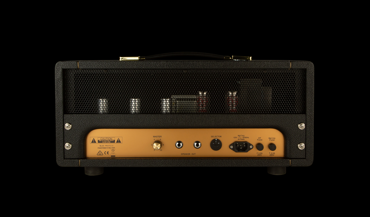Suhr SL15™ Hand-Wired Amp Head in Black