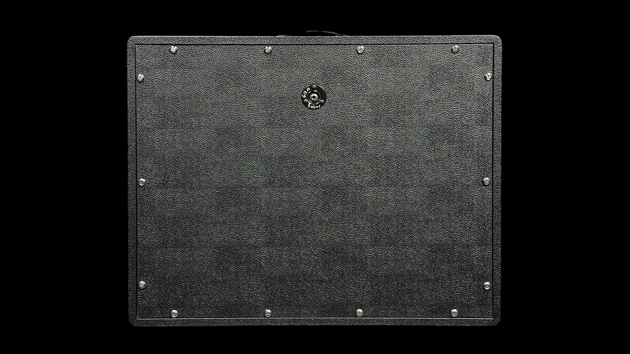 Suhr SL-15 2x12 Deep Cabinet in Black Tolex with Black Grille and Celestion Greenback G12M Speakers
