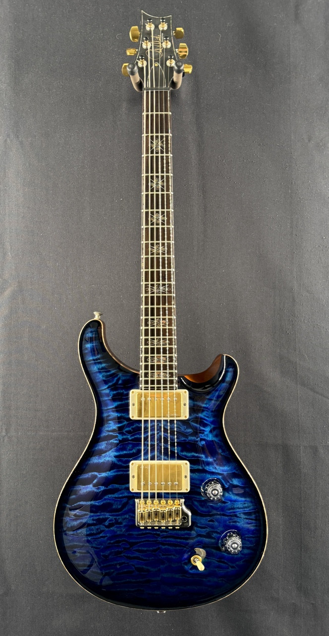 Preowned Paul Reed Smith Collection Series McCarty Trem 30th Anniversary in Aqua Violet Smoked Burst