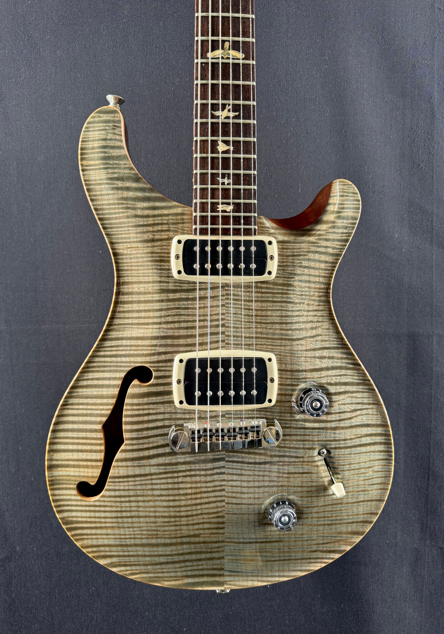 Preowned Paul Reed Smith Private Stock McCarty Semi-Hollow Piezo in Nightshade