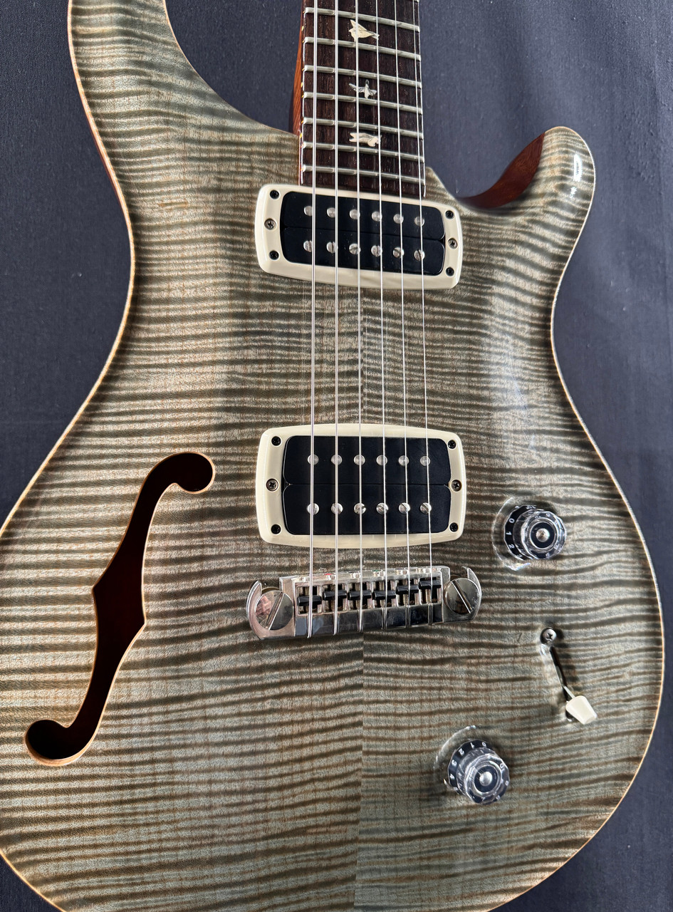 Preowned Paul Reed Smith Private Stock McCarty Semi-Hollow Piezo in Nightshade
