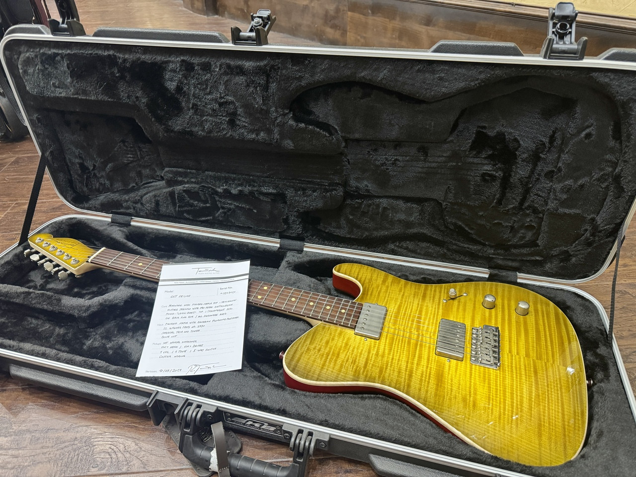 Preowned TAUSCH 665 Deluxe in Lemon Burst