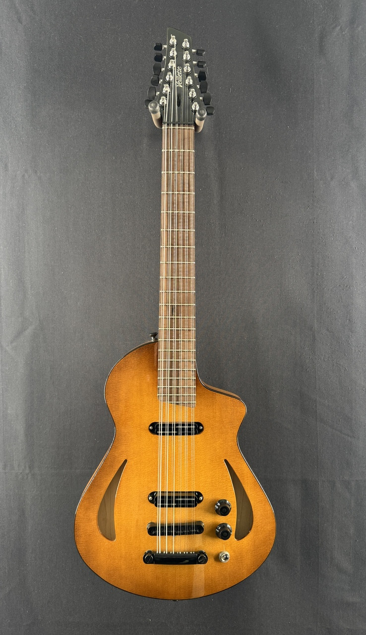 Preowned Veillette Short Scale 12 String in Light Burst