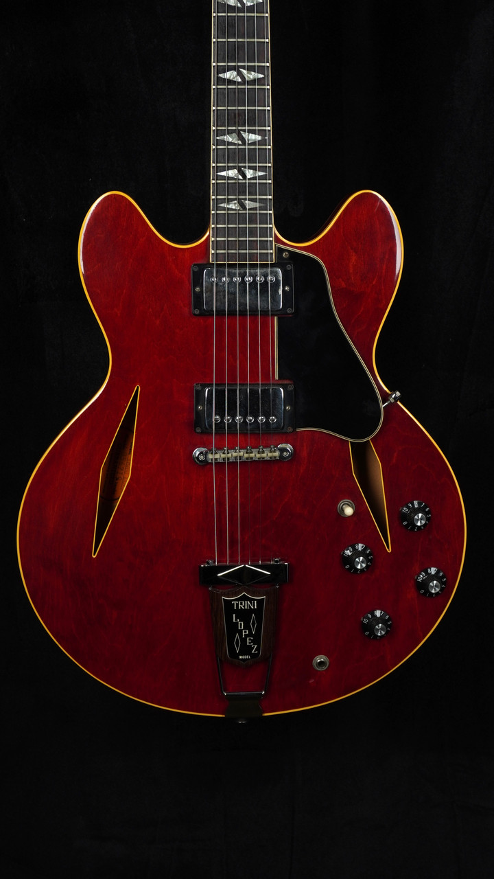 Vintage 1966 Gibson Trini Lopez in Cherry Vintage 1966 Gibson Trini Lopez in Cherry