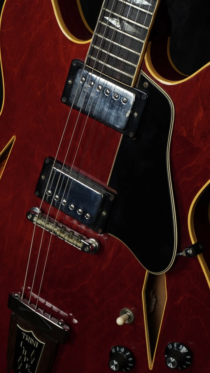 Gibson Trini Lopez Standard 1967 - Transparent Cherry (Geo's Vault Collection) - Angle 2