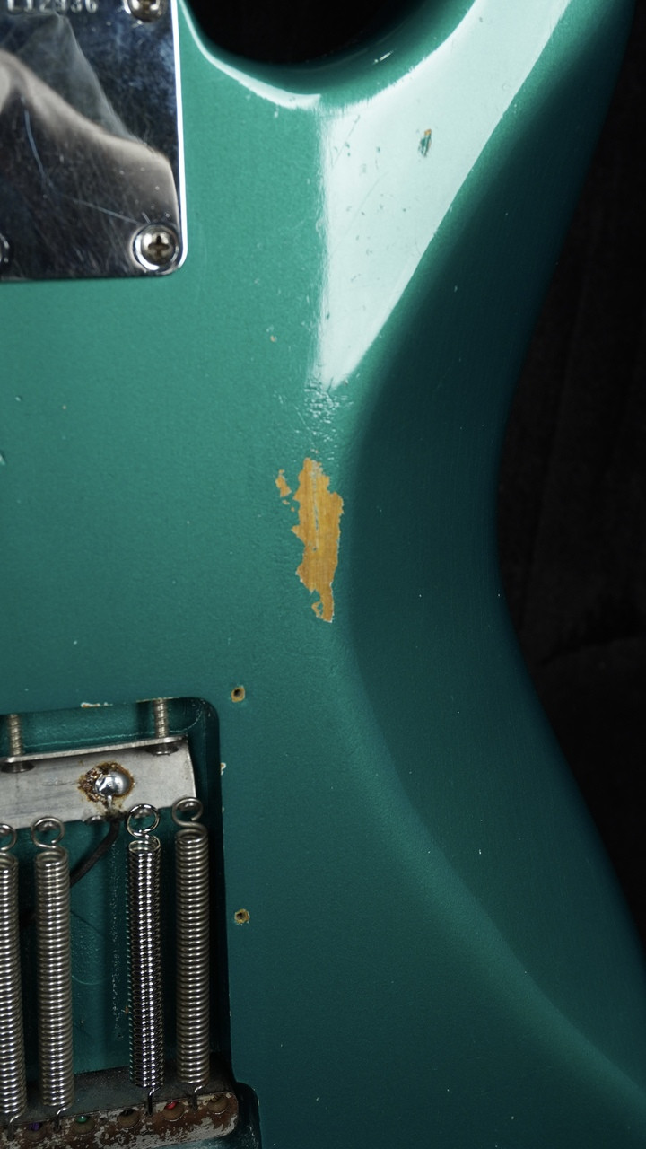 Vintage Fender 1963 Stratocaster in Refinished Sherwood Green