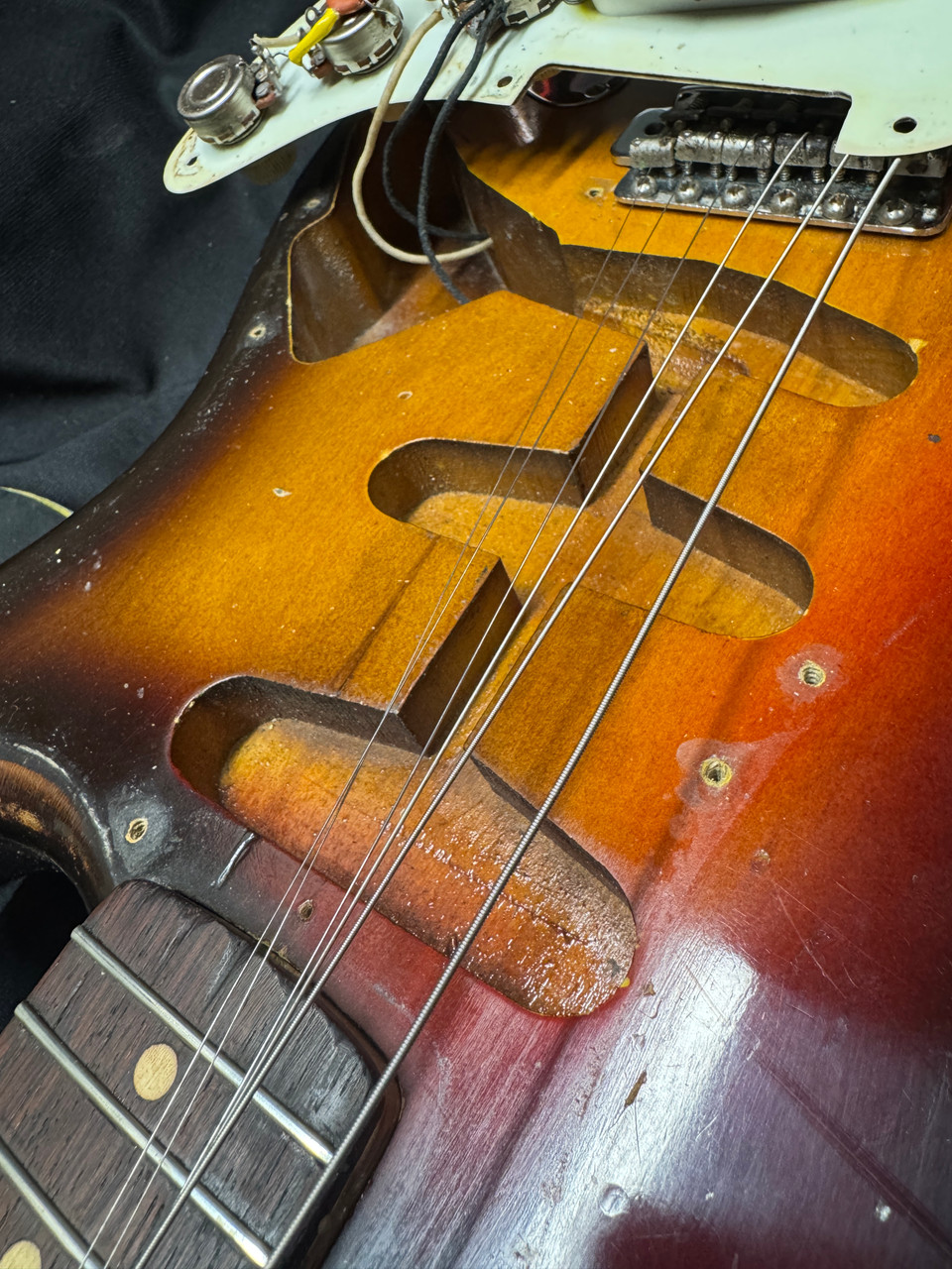 Vintage Fender Stratocaster 1961 in Sunburst