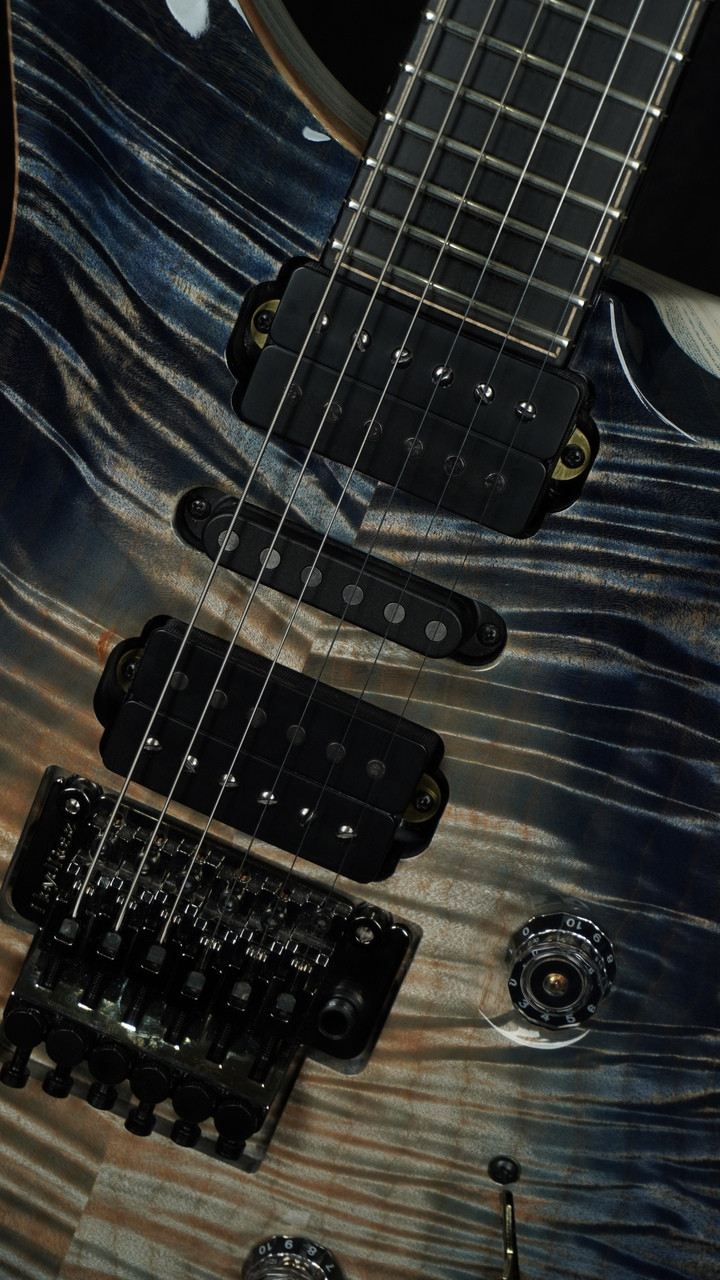 PRS Private Stock #11927 Custom 24 Floyd in Indigo Glow