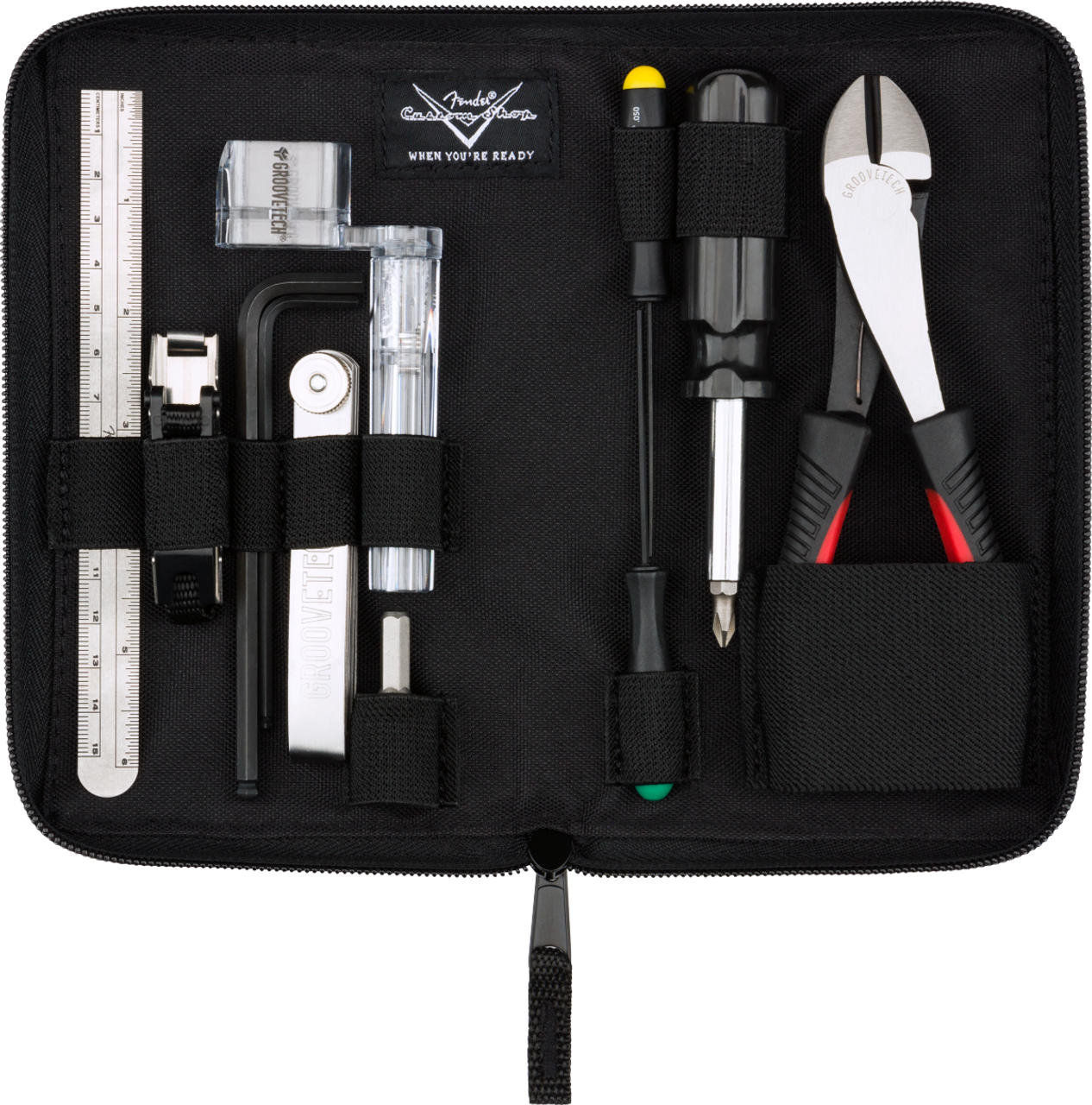 Fender Custom Shop Tool Kit by GrooveTech®, Black