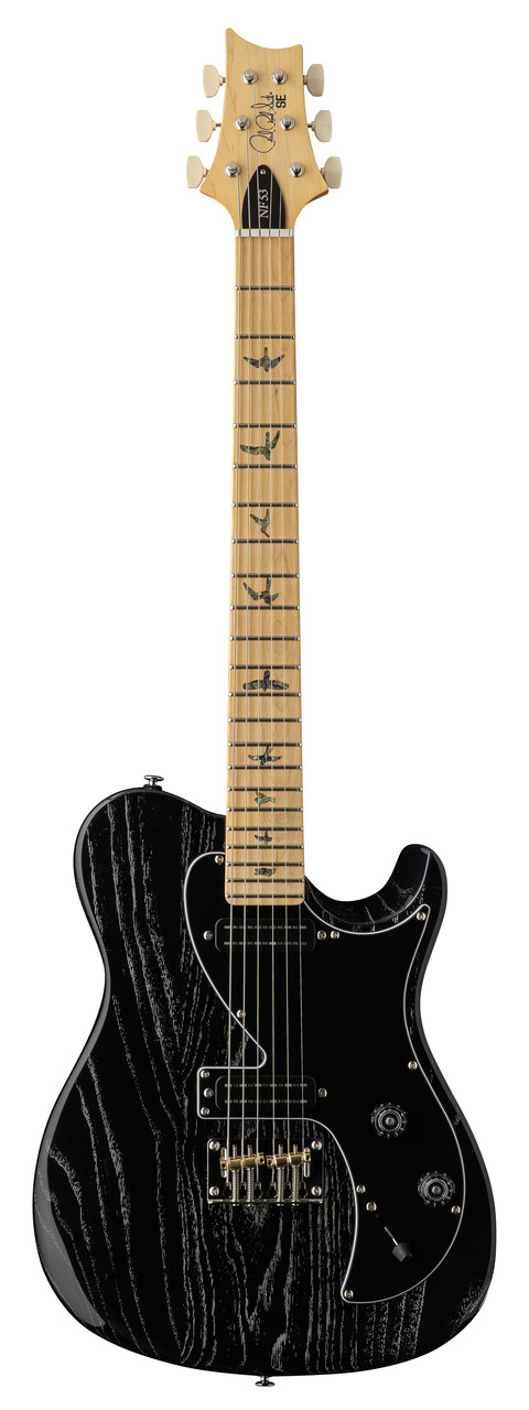 PRS SE NF 53 in Black Doghair