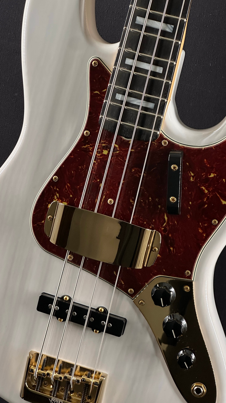 Fender Custom Shop American Custom Jazz Bass® NOS in White Blonde