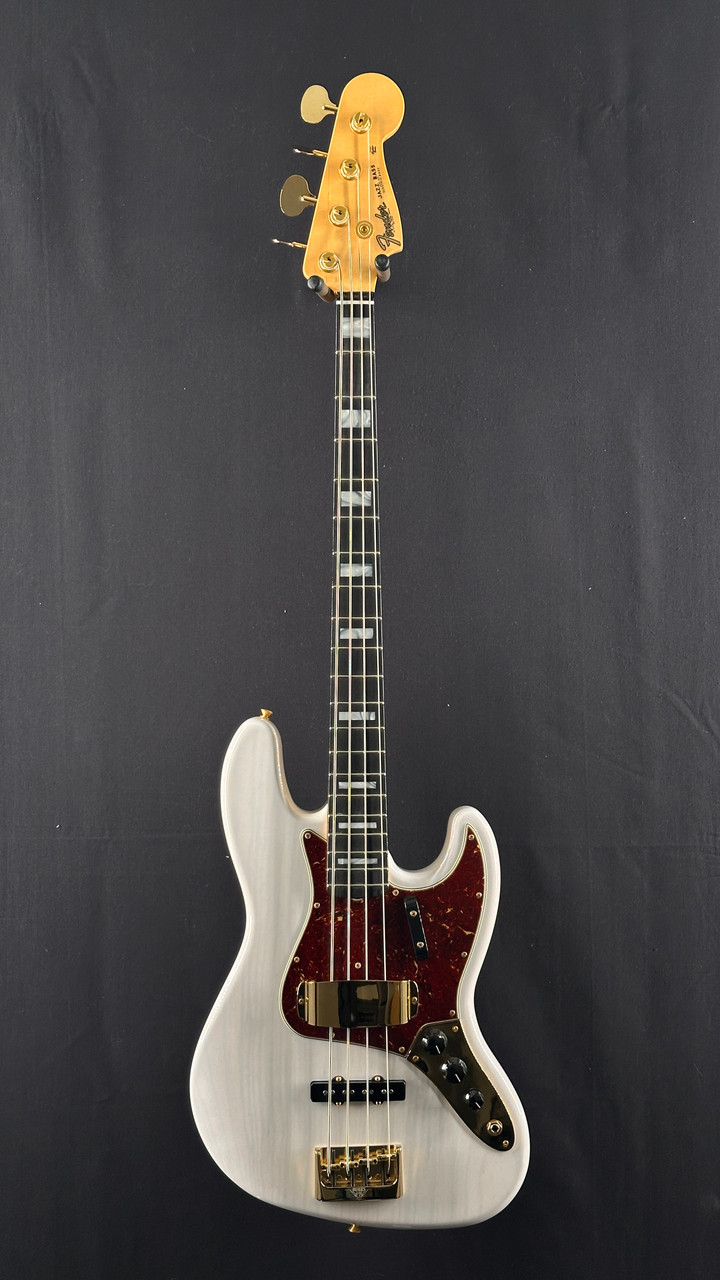 Fender Custom Shop American Custom Jazz Bass® NOS in White Blonde