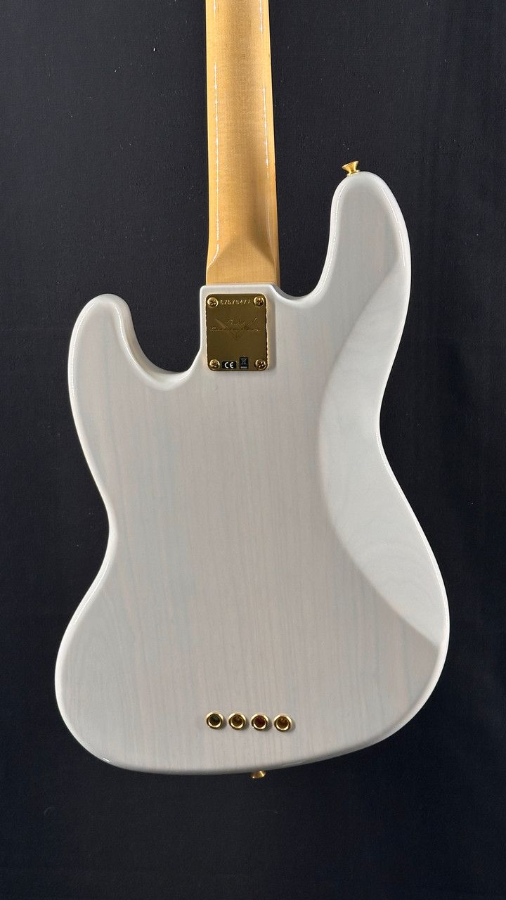 Fender Custom Shop American Custom Jazz Bass® NOS in White Blonde