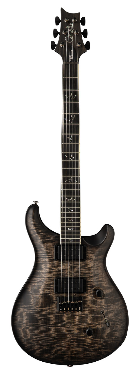 PRS Mark Holcomb Signature Model in Charcoal Wraparound Burst
