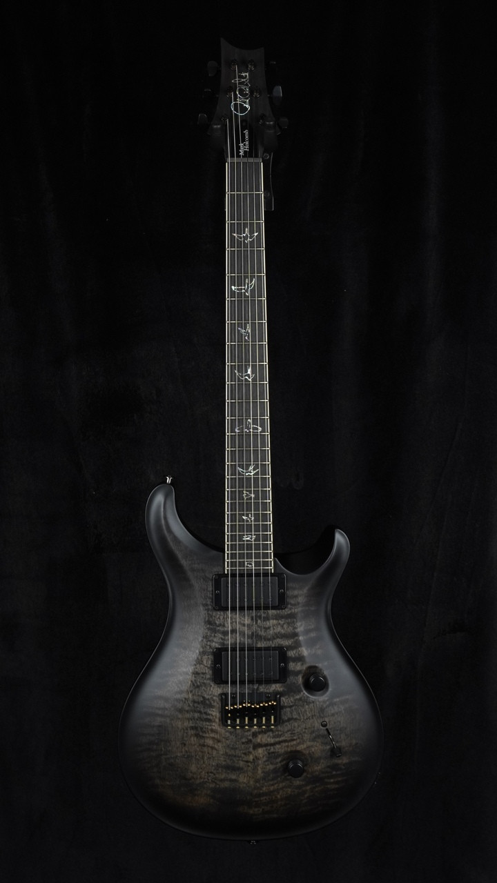 PRS Mark Holcomb Signature Model in Charcoal Wraparound Burst