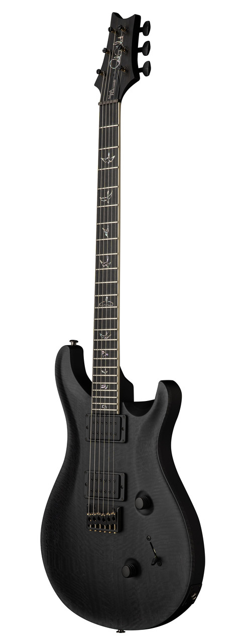 PRS Mark Holcomb Signature Model in Gray Black w/ Stained Binding