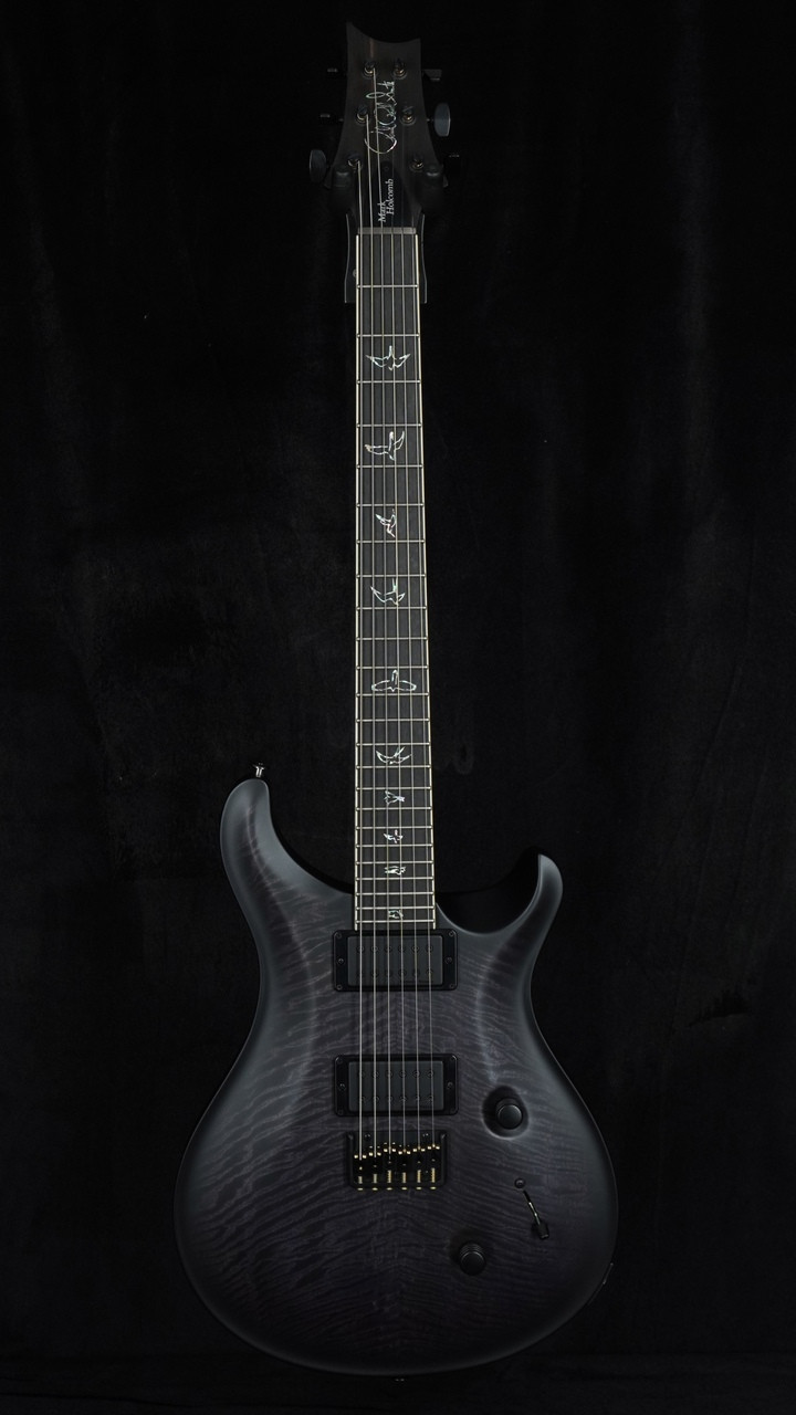 PRS Mark Holcomb Signature Model in Purple Mist Wraparound Burst