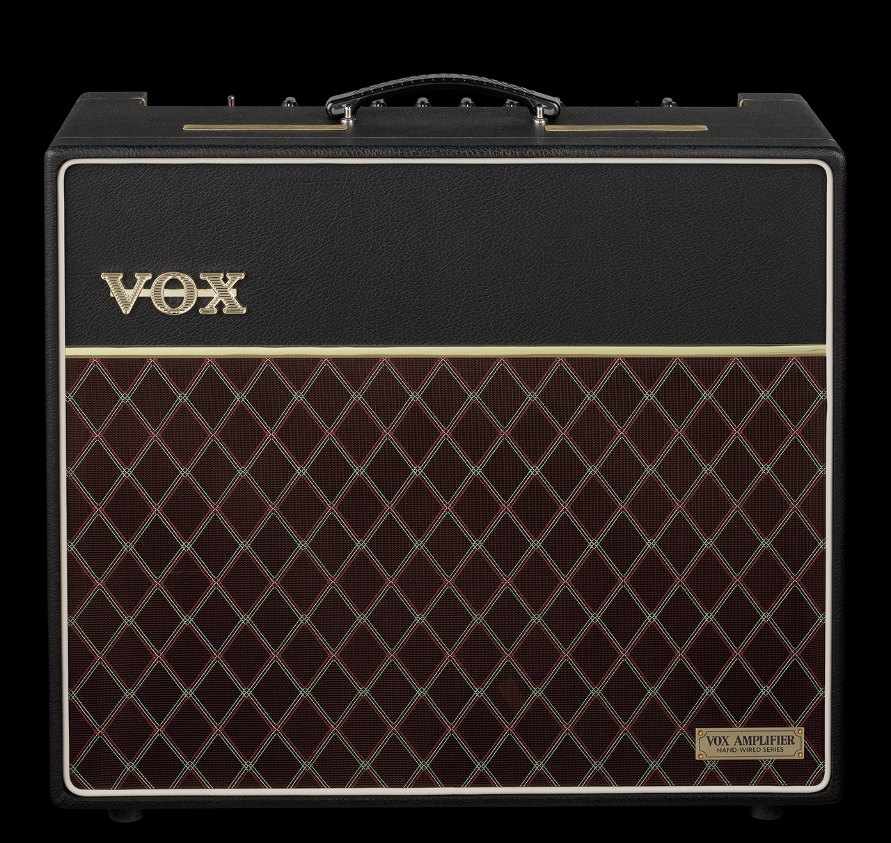 Vox AC15HWR1X Handwired 1x12 Tube Combo Amp - Celestion Alnico Blue - Front