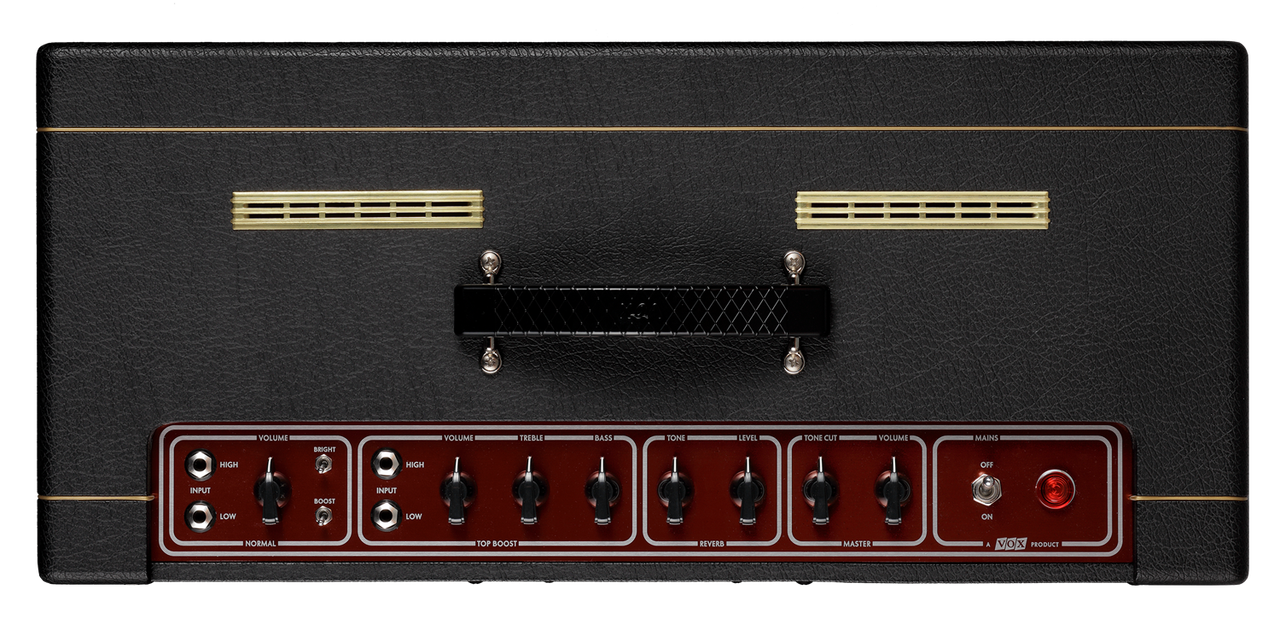 Vox AC15HWR1X Handwired 1x12 Tube Combo Amp - Celestion Alnico Blue - Top Controls