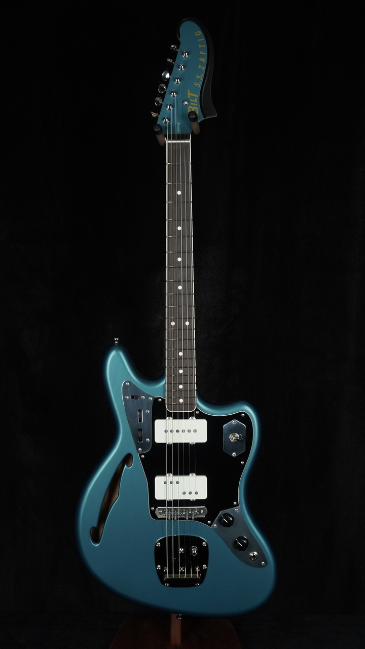 BilT Guitars S. S. Zaftig in Satin Ocean Turquoise