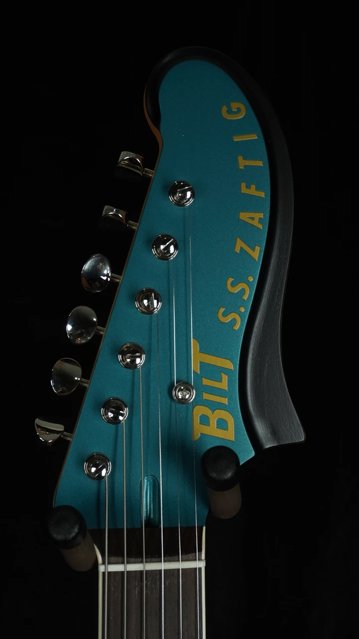 BilT Guitars S. S. Zaftig in Satin Ocean Turquoise