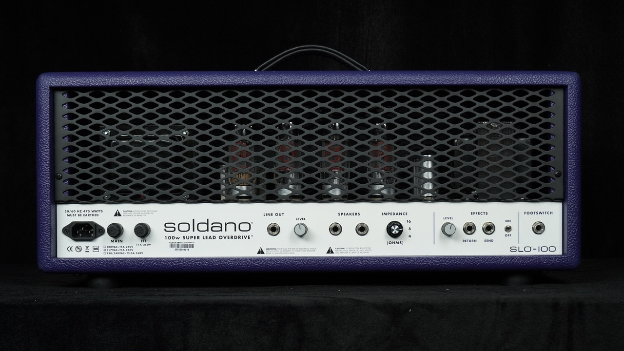 Preowned Soldano SLO-100 Purple Head