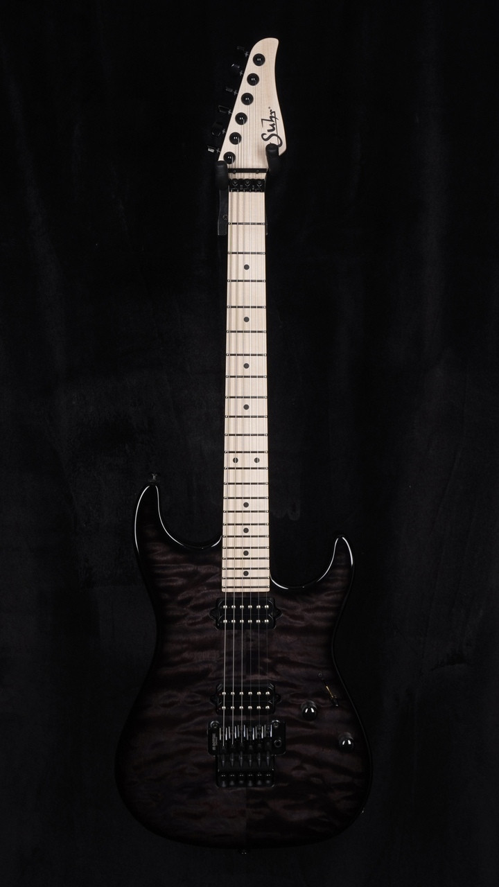 Suhr Standard Thin Burst LE Gotoh Floyd Trans Black | Guitar Sanctuary