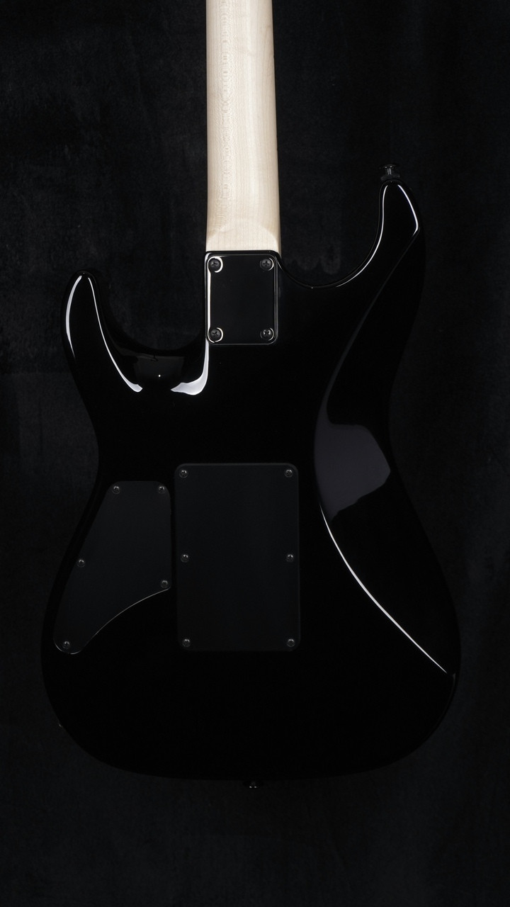 Suhr Standard Thin Burst Limited Edition in Transparent Black with Maple Fingerboard and Gotoh Floyd -Back Close