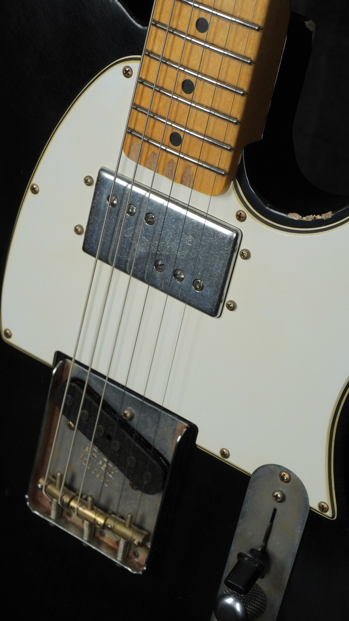 Fender Custom Shop David Brown Masterbuilt Heavy Relic 1974/51 Nocaster in Black over Nocaster Blonde