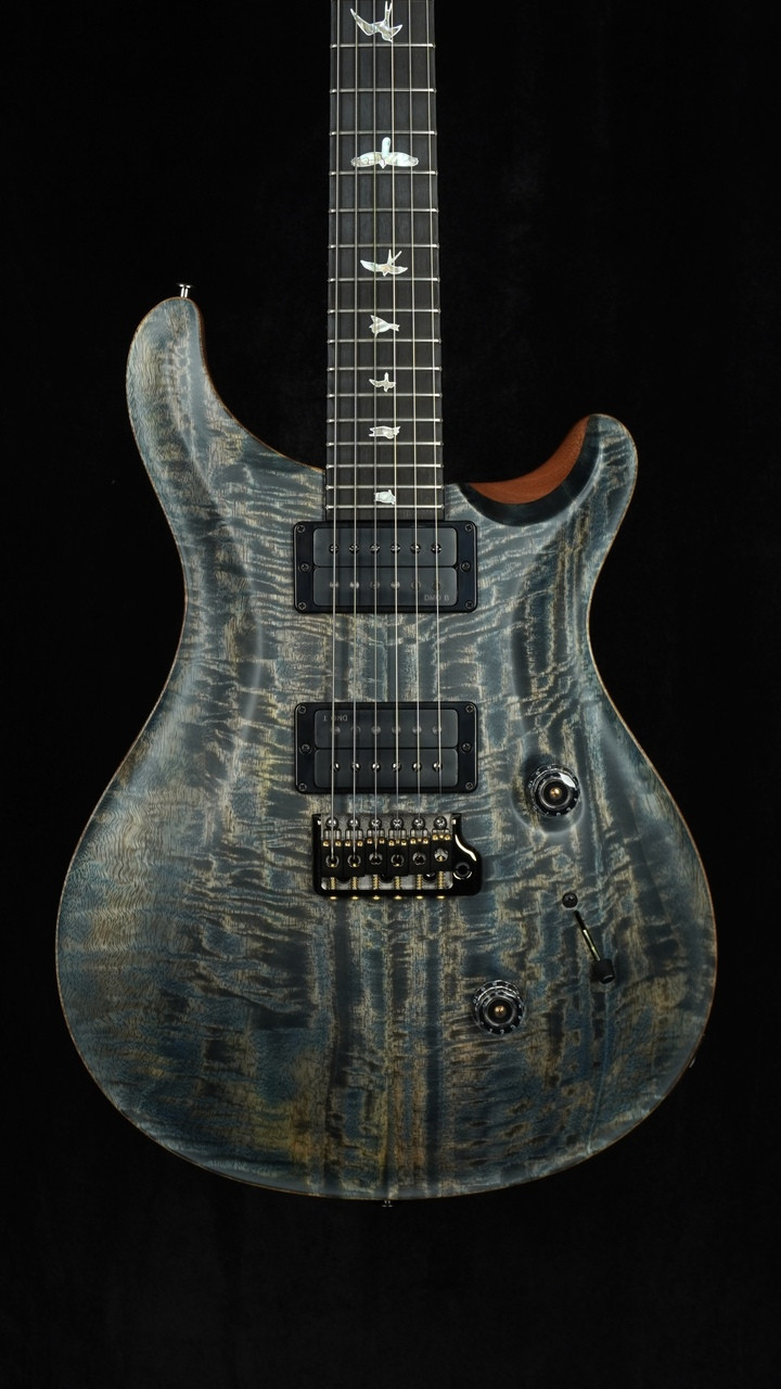 PRS 40th Anniversary Custom 24 Satin Limited Edition in Faded Whale Blue with Natural Back