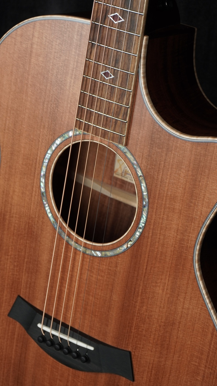 Taylor Custom 12-Fret Grand Auditorium in Blackwood with Sinker Redwood Top
