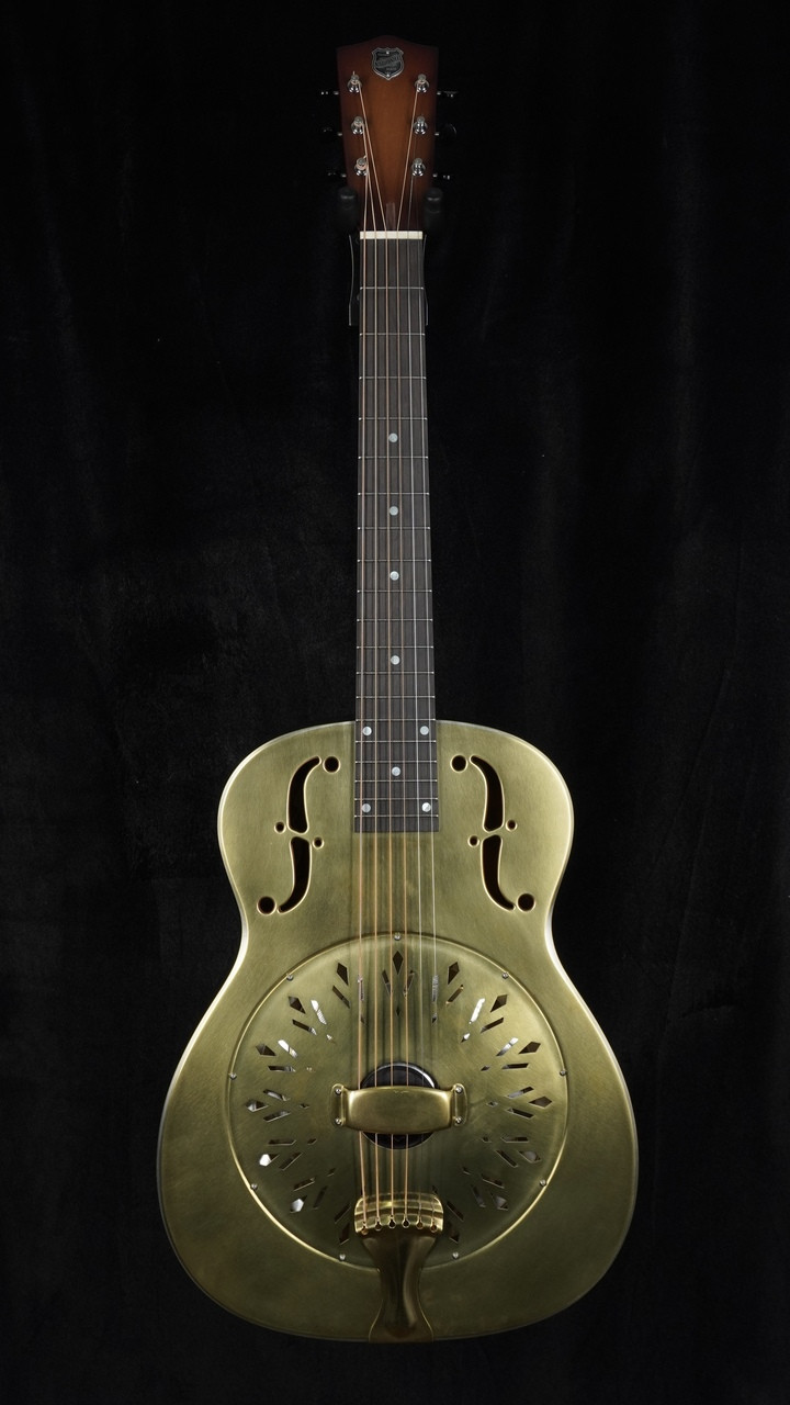 ギター National Reso-Phonic Raw Series Brass The Guitar Sanctuary | National Reso-Phonic | Raw Singlecone 14