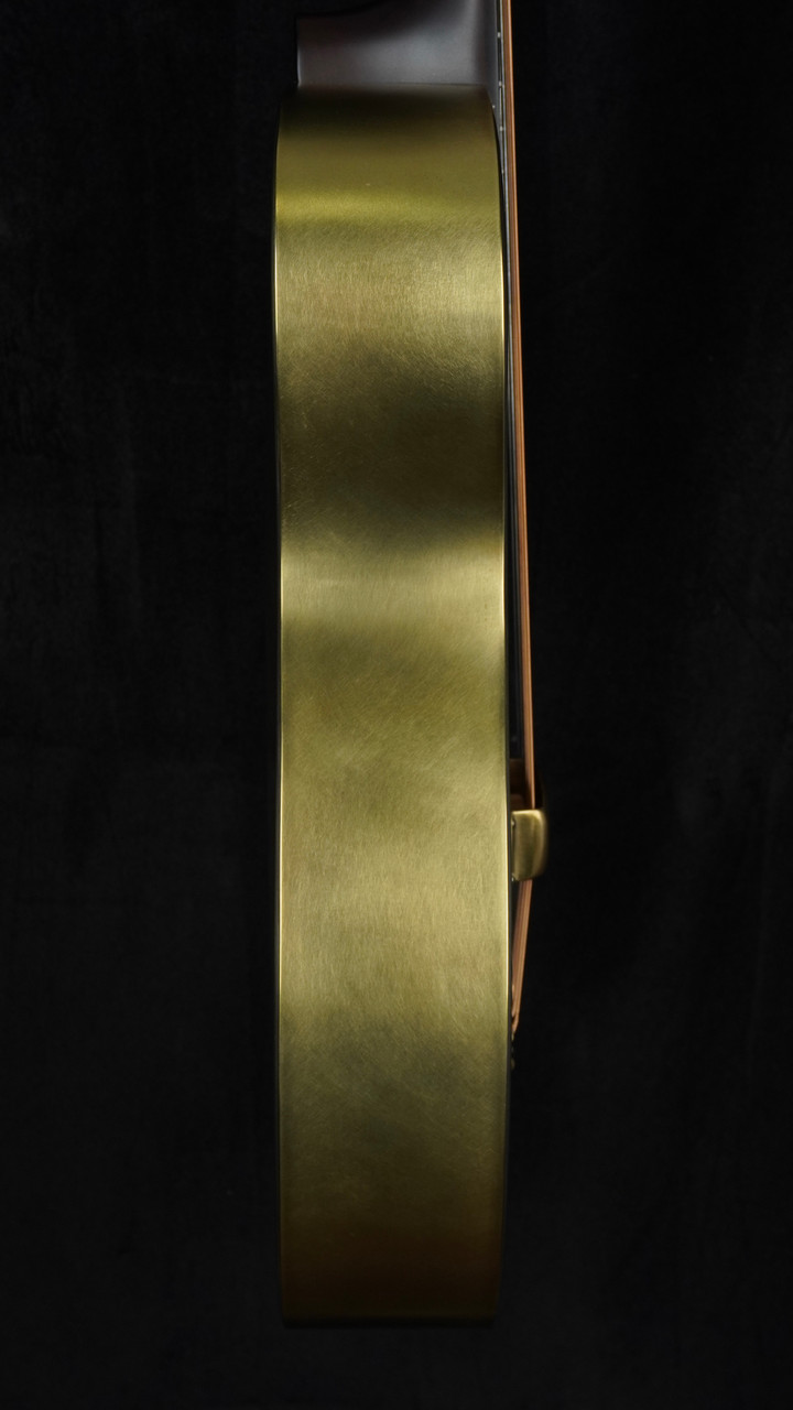 National Reso-Phonic Raw 14 Fret Brass Roundneck Resonator