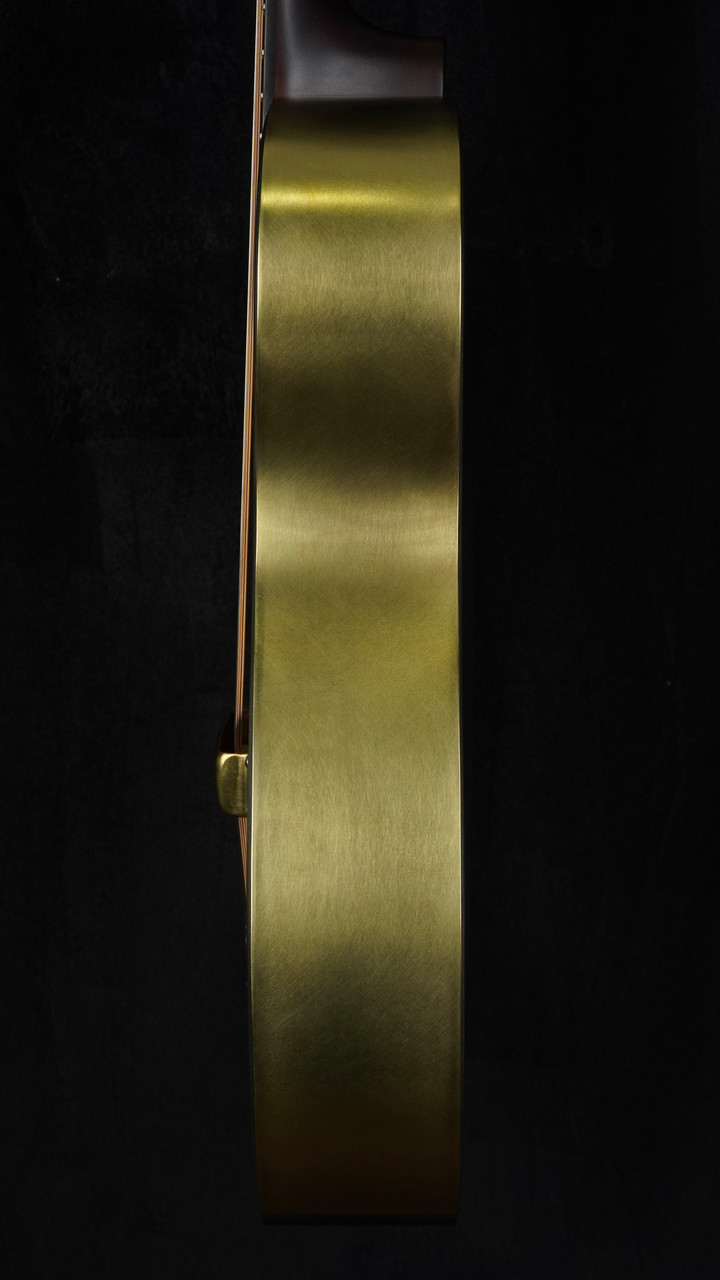 National Reso-Phonic Raw 14 Fret Brass Roundneck Resonator