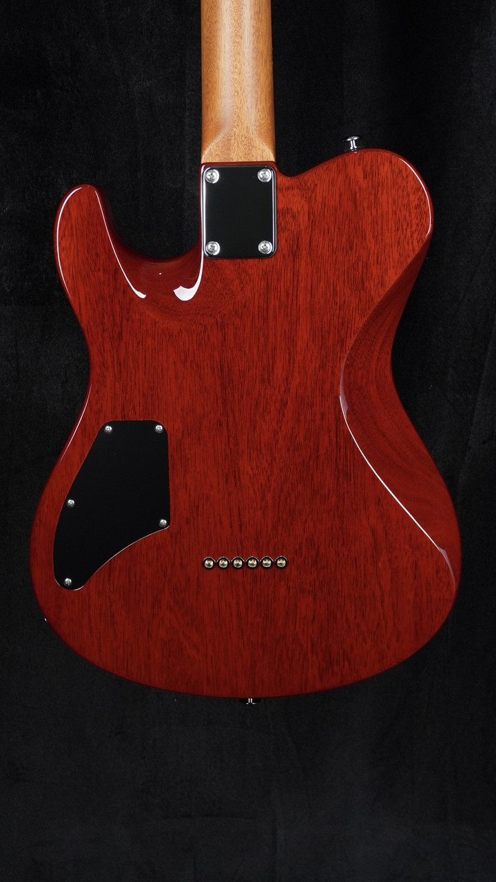 Suhr Oso Mahogany in Transparent Red with TP6 Stoptail Bridge