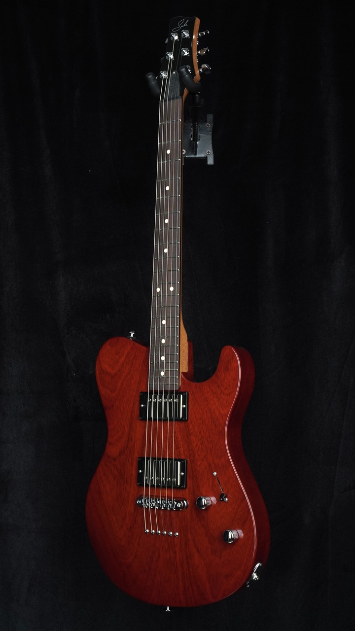 Suhr Oso Mahogany in Transparent Red with TP6 Stoptail Bridge