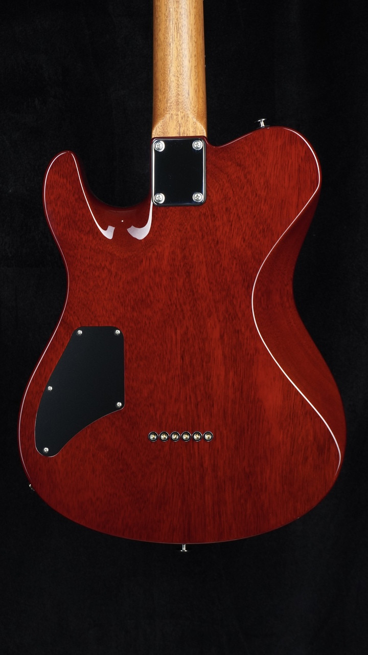 Suhr Oso Mahogany in Transparent Red with TP6 Stoptail Bridge