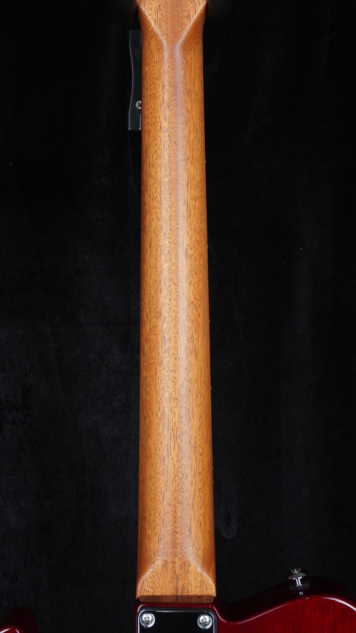 Suhr Oso Mahogany in Transparent Red with TP6 Stoptail Bridge